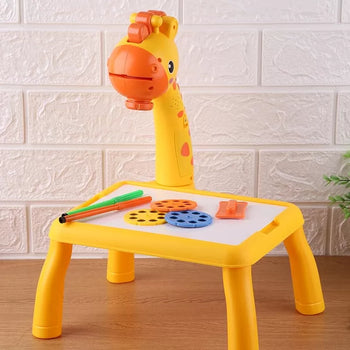 KIDS DRAWING & TRACING PROJECTOR TABLE BOARD (Big Size)